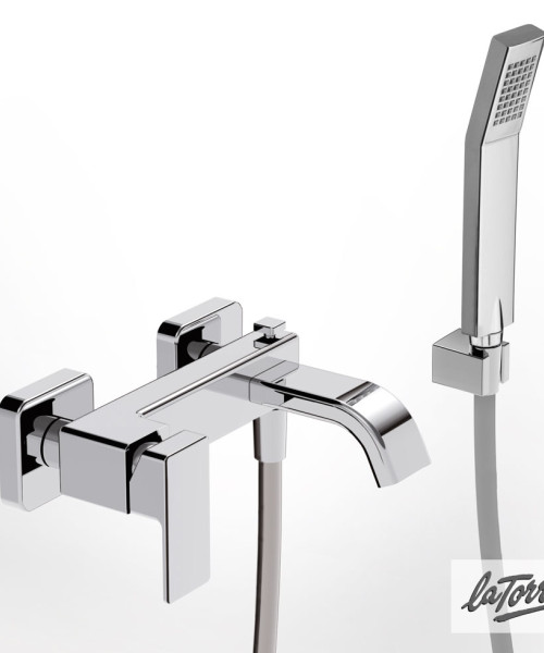 Μπαταρία Λουτρού La Torre Profili-Plus Chrome (46019-100)