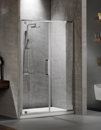 Ανοιγόμενη Πόρτα Ντουζιέρας PIVOT INFILL 140 Chrome