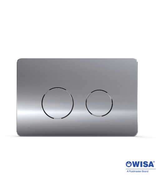 Πλακέτα Χειρισμού WISA Circle 8050409951 Chrome για Εντοιχιζόμενο Καζανάκι (f099-100)