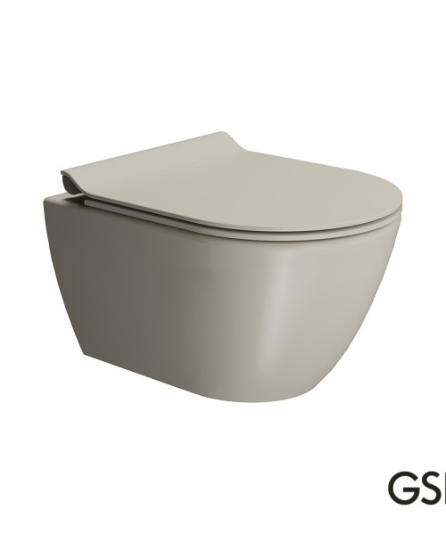 Λεκάνη Κρεμαστή Pura/50 Swirlflush Creta