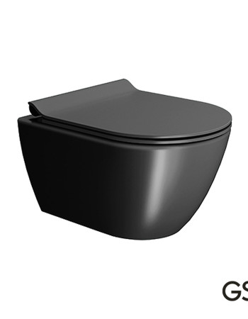 Λεκάνη Κρεμαστή Pura/50 Swirlflush με κάλυμμα MS86SC Super Slim Soft Close