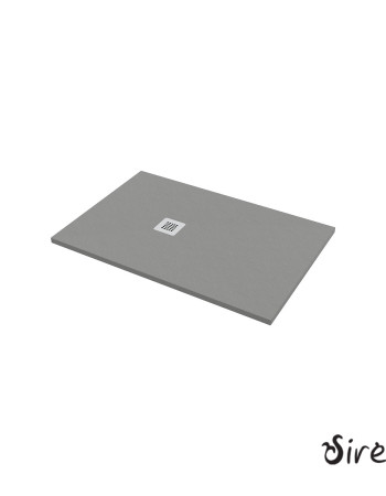 Ντουζιέρα Cast Marble Παραλληλόγραμμη 120x80 Slate Beton Matt