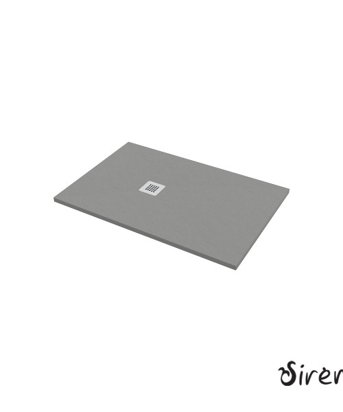 Ντουζιέρα Cast Marble Παραλληλόγραμμη 120x80 Slate Beton Matt