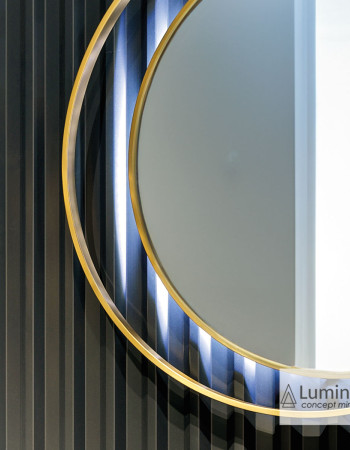 Καθρέφτης Μπάνιου ECLIPSE Φ82 LED Luminor (ECL82)