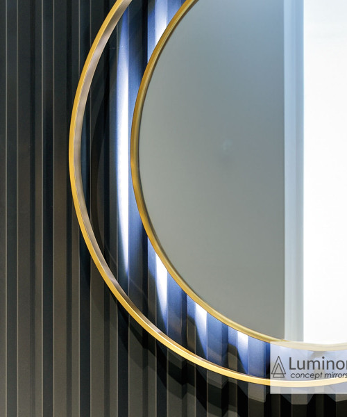 Καθρέφτης Μπάνιου ECLIPSE Φ82 LED Luminor (ECL82)