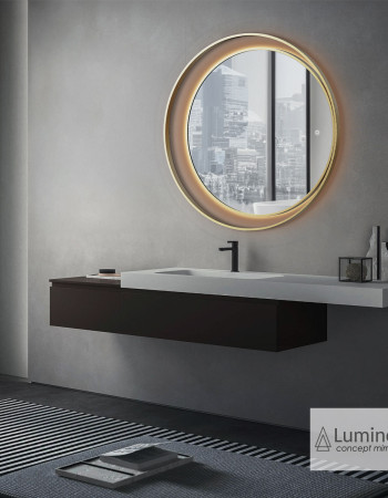 Καθρέφτης Μπάνιου ECLIPSE Φ82 LED Luminor (ECL82)