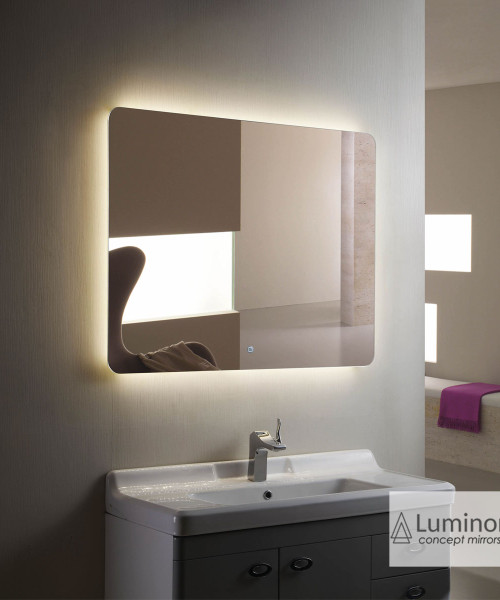 Καθρέπτης Μπάνιου JOY 100x70 Luminor (JOY10070)