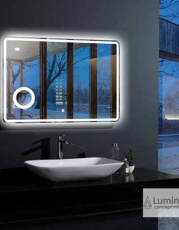 Καθρέφτης Μπάνιου CULT 100x80 Luminor (CUL10080)